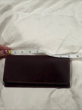Handmade genuine leather slim wallet